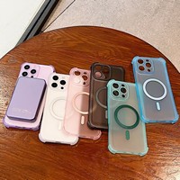 Accessoires pour téléphones portables en gros pour Tecno pour Infinix Hot Smart Étui transparent magnétique transparent de luxe
