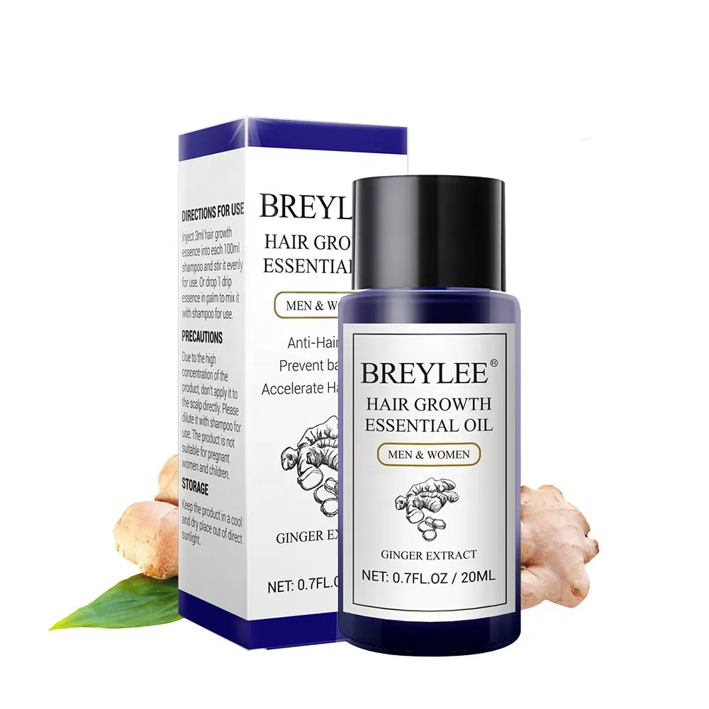 BREYLEE Private Label Natural Spell Rosemary Organic Nourish Herbal Hair Loss Growth Oil