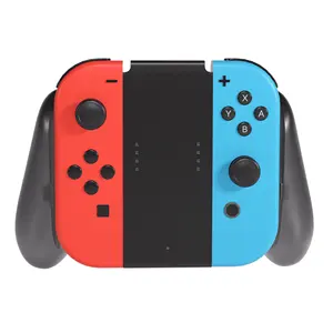 Afbptek充電ドックハンドグリップステーションジョイコンコントローラーNintendoSwitchアクセサリー用