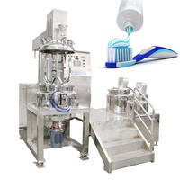 Machine de fabrication de dentifrice à haute vitesse de cisaillement, mélangeur émulsifiant sous vide pour dentifrice, machine émulsifiante homogénéisante sous vide pour dentifrice