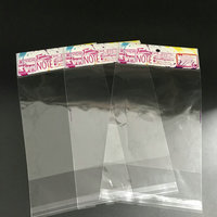 Sacs OPP refermables personnalisés, pochettes en cellophane transparentes autocollantes, emballage de vente au détail