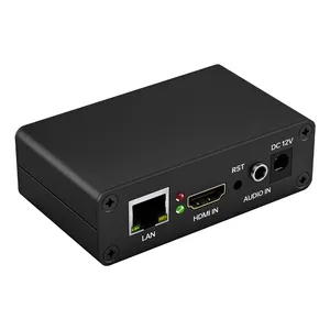 Unisheen Low Cost Mini SRT RTMP RTSP H.265 H.264 HDMI Ip Video Capture Card Box Streaming Encoder NVR IPTV