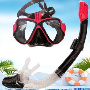 Kit de plongée en apnée pour adultes Xinyixuan, best-seller. Masque de plongée transfrontalier avec tube respiratoire et embout buccal. Matériaux PC d'Asie du Sud-Est. - Product Image 2