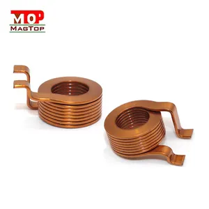 Copper Wire custom electrical choke coil air inductor flat wire voice coil