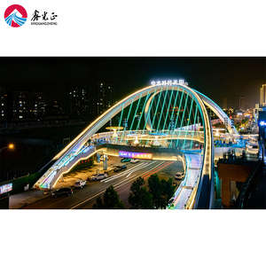 Estructura de Acero Pesado Personalizada con Diseño de Forma Especial para Salas de Exhibición y Puentes - Product Image 5