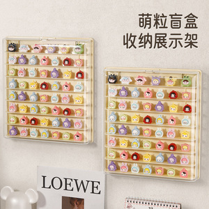 Blind Box Storage Display Rack Wall Mounted Transparent Plastic 4 Layers Pop Mart Doll Figure Organizer - Product Image 3
