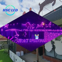 Pantalla LED creativa P5 triángulo pantalla led pixel LED cabina de DJ