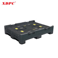 XDPC 1470*1140*760mm boîte de palette en plastique pliable conteneur de palette en plastique pliable pour fruits et légumes