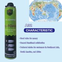 YI CHAO A33 750ml Mastic adhésif en mousse de polyuréthane PU monocomposant écologique pour la construction et le travail du bois