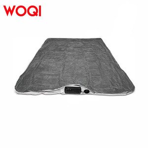 WOQI Twin Size Indoor/Outdoor Inflatable Mattress <strong>Airbed</strong> With Built-in Pump PVC <strong>Topper</strong> for Camping Hotels Parks Hot Selling - Product Image 4