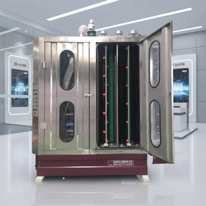 Laveuse automatique double pour le nettoyage de panneaux en <span class=keywords><strong>verre</strong></span> feuilleté et en <span class=keywords><strong>verre</strong></span> trempé – Machine de production et de lavage - Product Image 1