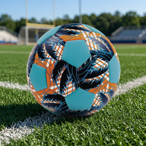 Size <b>5</b> Soccer Ball Football Training Match Ball Custom Logo Sports <b>Play</b> Ball - Product Image 4