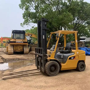 3 שנה אחריות מחיר זול יפן חתול 3 טון בשימוש דיזל מלגזה למכירה - Product Image 4