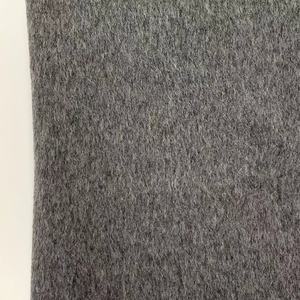 Однотонная Двусторонняя Длинная шерстяная ткань из полиэстера 900g70Wool 25 для мужских и женских пальто и шляп - Product Image 5