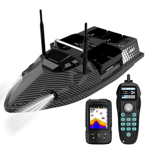 Flytec V803 Pro 500M, Barco Cebador de Pesca con <span class=keywords><strong>Sonar</strong></span> GPS Integrado, Función Completa, Capacidad de Carga de 3KG, con 4 Silos - Product Image 1