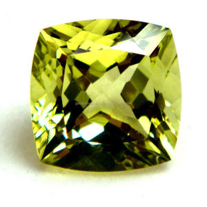 Piedra de cuarzo limón certificada Forma ovalada Corte facetado Piedra preciosa natural para joyería Anillo Colgante Fabricación de piedras preciosas sueltas Cuarzo limón - Product Image 4