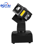 BOTAI Ultra-Compact LED Moving Head Pro RGBW + White Follow Spot Lights Laser Beam Strobe Hybrid DMX512 Wireless Control
