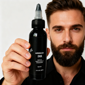 Spray minéral pour la croissance <span class=keywords><strong>de</strong></span> la <span class=keywords><strong>barbe</strong></span> à couverture profonde et transparente, disponible en plusieurs couleurs, pour hommes, ensemble <span class=keywords><strong>de</strong></span> toilettage <span class=keywords><strong>de</strong></span> la ligne des cheveux avec teinture aérographe et outils <span class=keywords><strong>de</strong></span> rasage - Product Image 4