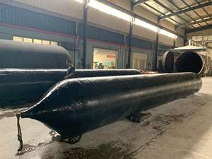 सीक्स प्रमाणपत्र इंफ्लेटेबल बार्ज शुरू करने वाली समुद्री लिफ्ट रबर एयर बैग - Product Image 3