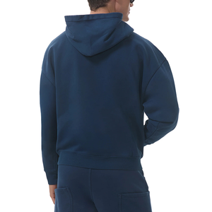 Sudadera con capucha de algodón de gran tamaño OEM jersey de peso pesado unisex logotipo personalizado ropa de calle Sudadera con capucha polar fabricante a granel - Product Image 4