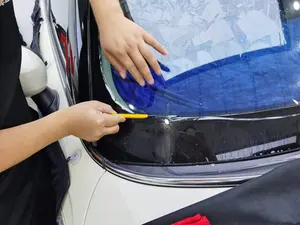 SD1050 10 anos de garantia TPU PPF fosco filme de proteção para pintura de carro transparente anti-amarelecimento cura térmica