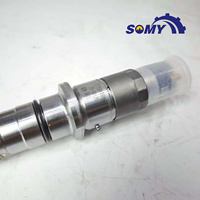 Inyector de Combustible de Alta Resistencia 6745-12-3100 Compatible con Komatsu PC350HD PC300HD SAA6D114E, Repuestos para Motor de Excavadora