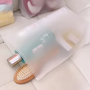 Sac à thé en Mylar blanc mat debout, Sachet de Promotion 100% réutilisable à fermeture éclair, matériel PLA