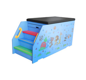 Table d'examen <span class=keywords><strong>pédiatrique</strong></span> au design de dessin animé avec armoire ouvrable - Product Image 1