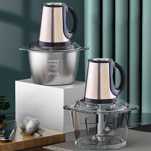 Hachoir Électrique Multifonctionnel en Acier Inoxydable pour Viande et Légumes, Capacités 2L, 3L, 5L – Idéal pour la Cuisine et la Maison - Product Image 1