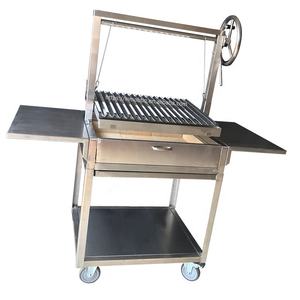 Factory Direct Supply Santa Maria Grill Custom Argentine <strong>Masonry</strong> Grill With V Grate - Product Image 4