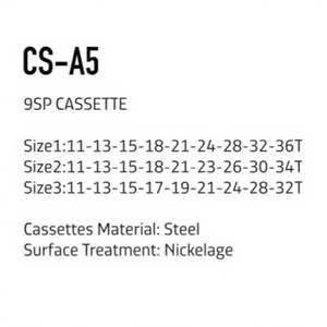 <span class=keywords><strong>Cassette</strong></span> Oufeya de alta velocidad, bicicleta de carretera, bicicletas de montaña, volante de 11 velocidades, casete 11-30T - Product Image 2