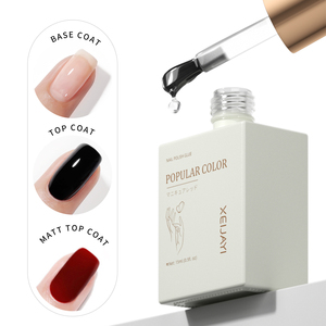 XEIJAYI Nouveau Fournisseur Marque Blanche Base Mate <span class=keywords><strong>Diamant</strong></span> Top Coat Gel UV Longue Durée Usage Salon d'Art DIY Vente en Gros Usine - Product Image 4