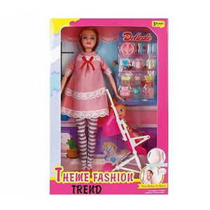 Niño infantil <span class=keywords><strong>de</strong></span> gama alta tema <span class=keywords><strong>de</strong></span> moda 11,5 pulgadas Real madre embarazada muñeca juguetes con 3 pulgadas Real Girl Dolls vinilo bebé juguetes para chico - Product Image 1