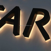 Letras 3D Luminosas LED Personalizadas a Prueba de Agua, Letreros de Publicidad y Decoración para Interiores y Exteriores