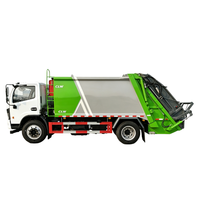 Camion Compattatore per Rifiuti con Caricamento Posteriore da 12 Metri Cubi Dongfeng Forland per Raccolta Rifiuti Urbani e Rurali