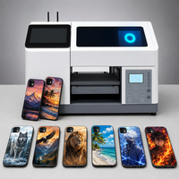 Impresora UV para Carcasas de Teléfono con IA, Impresora Creativa H5 con APP, Máquina de Impresión para Negocios en Casa, Impresora de Inyección de Tinta Plana, OEM ODM
