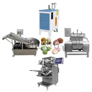 Suministro directo de fábrica Máquina de moldeo de helados Mochi/Línea de producción Mochi/Máquina para hacer helados Mochi