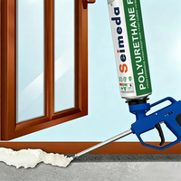 Mousse polyuréthane ignifuge B1 B2, mousse expansive ignifuge, isolation pour fenêtres, portes, mastic de montage