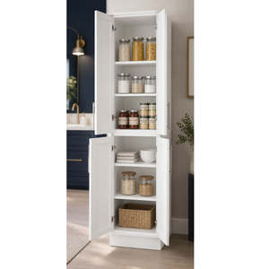 Wholesale Shaker Tall Pantry Cabinet 18 and 30 Inch Wide 90 Inch High RTA Vietnam Factory - Product Image 1