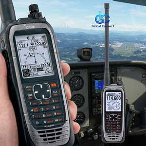 Émetteur-récepteur VHF 6W pour la bande aérienne avec fonctions GPS et Bluetooth, talkie-walkie longue portée ICOM IC-A25N IC-A25C IC-A25NE IC-A25CE - Product Image 3