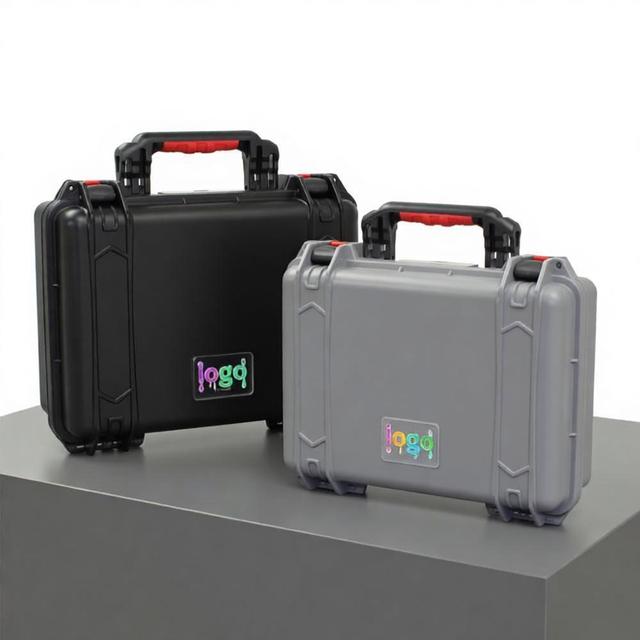 Hard Plastic Case Watertight Box-shaped Engineering PP Plastic Case With OEM FOAM EVA or PU for Equipment Tools