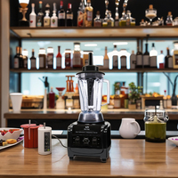 Mélangeur commercial de haute qualité 1600W pour SJ-9669 de cuisine Smoothies à vitesse variable fabricant inviolable moteur en cuivre plastique US