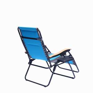 Piscine extérieure chaise de patio chaises longues zéro gravité <span class=keywords><strong>pliable</strong></span> chaise longue en aluminium haute rétention soleil Massage feuille zéro gravité plage - Product Image 4