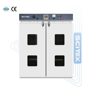 Horno de Circulación de Aire Forzado para Laboratorio Grande SCITEK, Horno de Secado Eléctrico con Cámara de Acero Inoxidable, Fabricante - Product Image 2