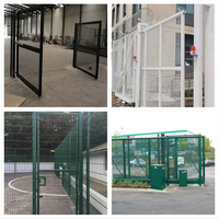 Panneau de clôture de sécurité gouvernementale 358, anti-escalade, en treillis soudé, qualité prison
