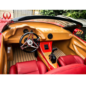 Lancha Deportiva Acuática de Lujo Colorida, Diseño Personalizado Tipo <span class=keywords><strong>Ferrari</strong></span>, Tri-Hull, para Alquiler en Resorts y Paseos de <span class=keywords><strong>Aventura</strong></span> - Product Image 6