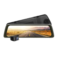 DDPAI Mola E3 1400P 1080P 128GB F1.8 10 Inch Kamera Dasbor Cermin Spion 2K Ultra HD Kamera Dasbor Cermin Spion untuk Mobil
