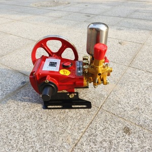 ปั๊มฉีดน้ำแบบลูกสูบสามสูบ รุ่นที่ 21 สำหรับการเกษตร เครื่องพ่นยาขนาดเล็ก ปั๊มน้ำ ปืนฉีดน้ำ สำหรับสวนผลไม้ เครื่องพ่นยาแบบใช้มอเตอร์ - Product Image 2