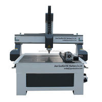 Routeur CNC GoodCut 1212, imprimante 3D, dispositif rotatif grande taille, zone de travail 1200x1200mm, moteur à engrenages à broche unique pour bois/acrylique/MDF