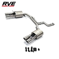 Échappement Catback RVE pour BMW Z4 E89 3.0L avec valve de silencieux, pièces de rechange pour performance automobile, acier inoxydable sablé